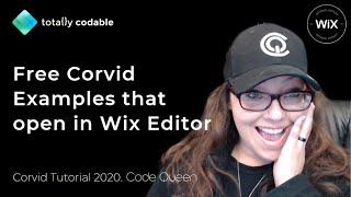 Free Wix Corvid Examples that open in Wix Editor | Corvid by Wix