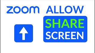 Enable ZOOM SCREEN SHARING