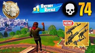 74 Elimination Solo Squads Wins Full Gameplay (Fortnite Chapter 5)