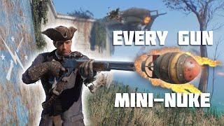 Fallout 4 But Every Gun Shoots Mini Nukes - Minutemen Ending