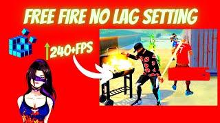 Free Fire 240 FPS Setting Bluestacks 5  | Free Fire Lag Fix (Low End PC)