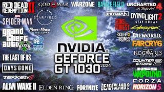 GeForce GT 1030 in 2024 - Test in 30 Games