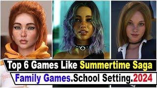 Top 6 Realistic Games Like Summertime Saga [Family Games, School Setting] Part 9