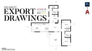 How to Export AutoCAD to PDF with layers [HIGH QUALITY]