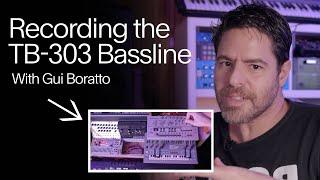 Recording the TB-303 Bassline | Gui Boratto