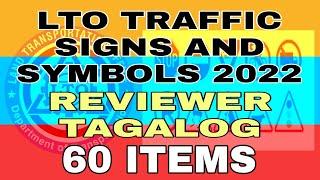 LTO Traffic Signs and Symbols Reviewer Tagalog 2022