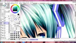 Speed Paint Miku Hatsune