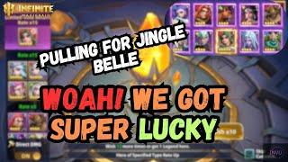 Infinite Magicraid (IMR): Pulling for Jingle Belle |  Woah we got lucky!