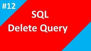 DELETE query in sql  | Part 12 | SQL tutorial for beginners | Tech Talk Tricks