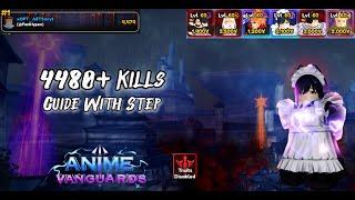 [Traitless] 4480+ Kills With Steps | Anime Vanguards Tournament #20