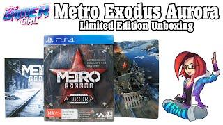 Metro Exodus Aurora Edition Unboxing Collectors Edition | Retro Gamer Girl