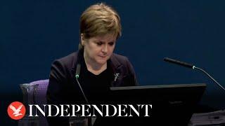 Nicola Sturgeon breaks down in tears during Covid inquiry