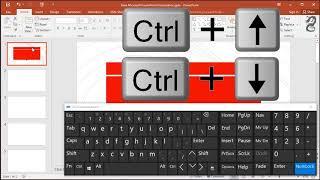 Keyboard Shortcuts to Move Slides in PowerPoint