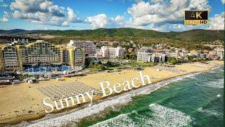 Sunny Beach Bulgaria  4k Drone