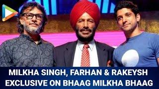 Farhan Akhtar, Milkha Singh & Rakeysh Mehra on Bhaag Milkha Bhaag