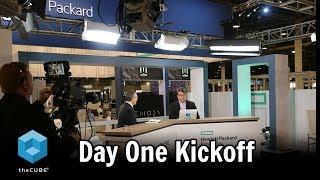 John Furrier & Dave Vellante Day One Kickoff | HPE Discover 2017