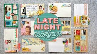 The Late Night Crafty Club No. 3: Join me for LIVE Crafting!