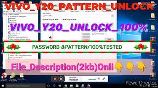 Vivo Y20 Y20i Y20S Pattern Unlock UMT 2021