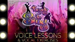 ReadyToSing Voice Lessons & Vocal Exercises - Vocal Registers "Control Your Range" - Eve Soto