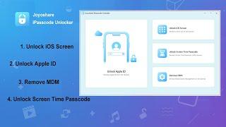 Joyoshare iPasscode Unlocker (iPhone Unlocker): Unlock iPhone/iPad Passcode, Remove Apple ID