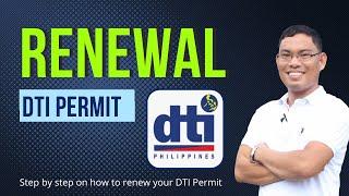 How to renew your DTI Permit