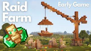 EASY RAID FARM | Minecraft Tutorial | Java [1.20.4]