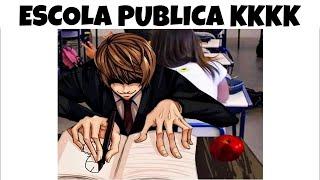 1 HORAS!! MEMES EM IMAGENS ENGRAÇADOS - Escola publica é assim 