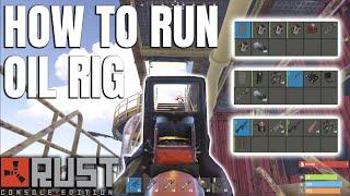 Oil Rig Gameplay - Rust Console Edition