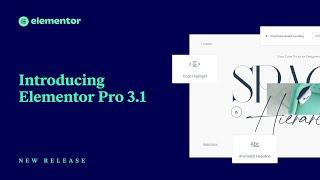 Introducing Elementor Pro 3.1: Custom Code, Performance Improvements, Code Highlight, And More!