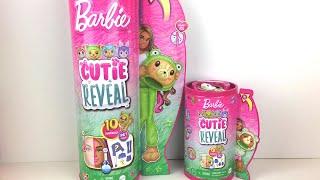 Barbie Cutie Reveal Costume Animal Series Doll & Chelsea Cutie Reveal  Unboxing & Review #barbie