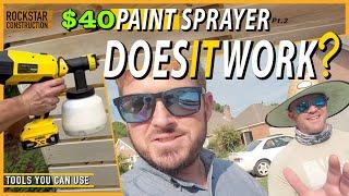 Does It Work? Cheap Paint Sprayer | Tools You Can Use
