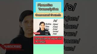 Phonetics Transcription in English || Consonant Sounds || shorts#viral#viralshorts#trending#ytshorts