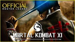 Mortal Kombat 11 - Full Character List LEAKED