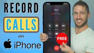 How to Record Phone Calls on iPhone FREE in 2023 (No App, No Jailbreak)