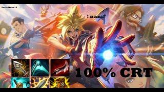 CRIT BUILD EZREAL! IN URF FULL GAMEPLAY