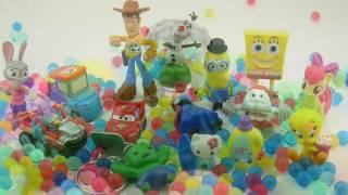 MANY PLAY DOH SURPRISE EGGS Angry Birds Minions My Little Po