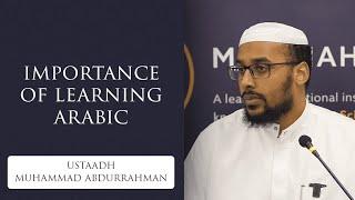 Importance of Learning Arabic