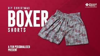 DIY Christmas Boxers | Beginner Friendly | Personalised Gift