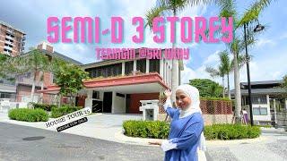 HOUSE TOUR 25 EXLUSIVE SEMI D 3 STOREY TERINGIN @ SERI UKAY