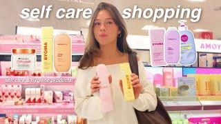 let’s go self care + hygiene shopping for essentials *huge haul*