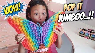 Aqilla Challenge Pop It Jumbo ft. Ziyan  Bikin Tie Dye Galaxy Dan Unicorn | Aqilla's Diary