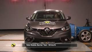 Euro NCAP Crash Test of Renault Scenic 2016