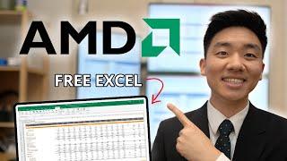 AMD DCF Valuation Model Built From Scratch | FREE EXCEL INCLUDED (2024)