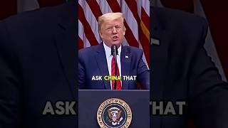 Trumps Ruthless response to interviewer #Trump #phonk  #politics #comeback #aura #shocking #shorts