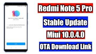 Miui 10.0.4.0 Redmi Note 5 Pro | Redmi Note 5 Pro Miui 10.0.4 0 Stable Update