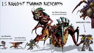 15 Biggest Tyranid Bioforms in Warhammer 40k