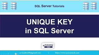 UNIQUE Key in SQL Server