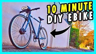Turn ANY bike, into an E-BIKE ...in Only 10 Minutes!!!