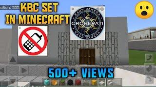 KBC set in Minecraft