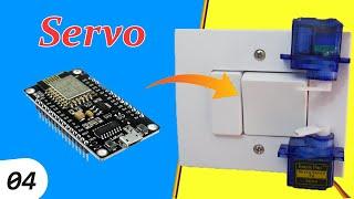 Wireless Switch Control: ESP8266 with Dual Servos